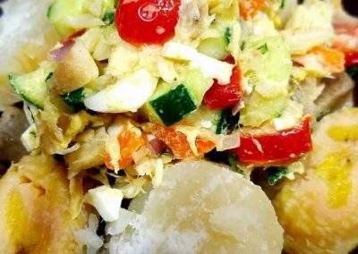Saltfish and Plantains